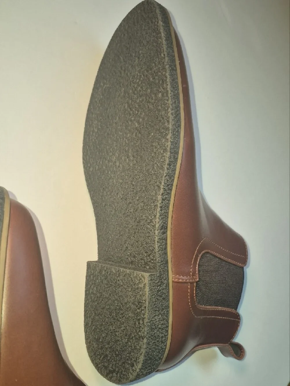 New Deer Stags Men's 7M Brown Chukka Boots - Smooth Leather/ Memory Foam